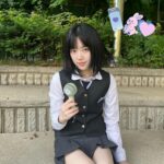 Lee Yu-bi Instagram - 미먼 없는 촬영 최고 🎬🍒🍭❤️ 아 볼에 여드름 ㅠ 힣