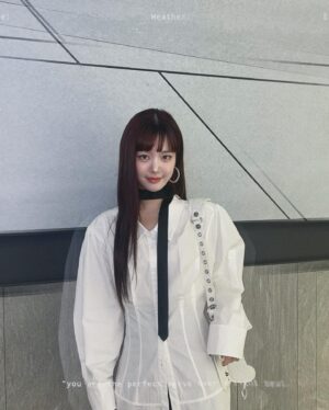 Lee Yu-bi Instagram - 코 끝에 눈이 앉았나아🤍🤍
