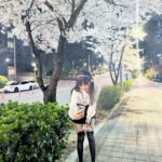 Lee Yu-bi Instagram – 밤 벚꽃🌸💕