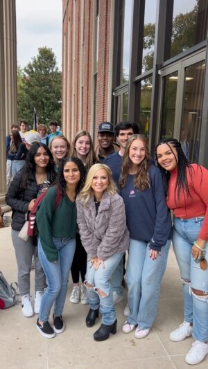 Leigh-Allyn Baker Instagram - It was so great seeing y’all at @lipscombuniversity - may need to plan another visit… 🤔 #lipscomb #lipscombuniversity  #leighallynbaker