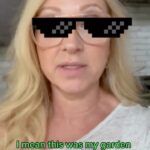 Leigh-Allyn Baker Instagram - My garden gangsta moment…. #leighallynbaker #gardeninspiration #gardenlove
