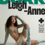 Leigh-Anne Pinnock Instagram - Thank you @readdork 💚🍀 Shout out to the glam squad for killing yet another cover 😍 📸: @missloujasmine Stylist: @justinplz MUA: @hilakarmand Hair Stylist: @momoshair
