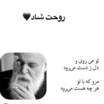 Leila Bolukat Instagram - روحت شاد مرد بزرگ چه حیف 🖤 ارغوان بیرق گلگون بهار تو برافراشته باش شعر خونبار منی ،یاد رنگین رفیقانم را بر زبان داشته باش. #لیلا_بلوکات #تسلیت #هوشنگ_ابتهاج