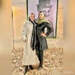 Leila Bolukat Instagram - حدیث جانم ممنونم از همه مهری که به من داری رفیق قدیمی 🙏❤️🌺💐 #لیلا_بلوکات #حدیث_چهره_پرداز #تبریک_تولد