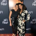Lela Loren Instagram - Such an inspiring evening #AFIfest✨ Halle Berry makes her directorial debut while starring in #BRUISED. Don’t miss it!! Out in select Theatres Nov 17th and on @netflix Nov 24th! #womeninfilm #womensupportingwomen ***** Glam by @tamielsombati Jewelry @marissaalperinstudio
