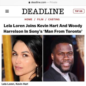 Lela Loren Instagram - So thrilled to be a part of this team 🙌🏼🙌🏼#manfromtoronto