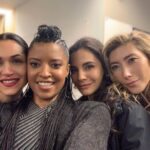 Lela Loren Instagram - One of my favorite #bts shots Love celebrating our diversity 🌈