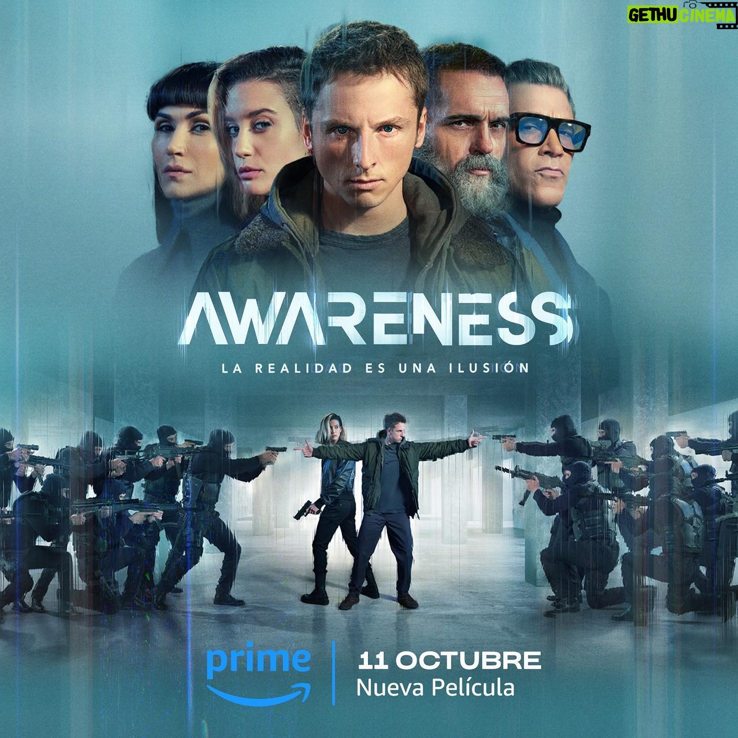Lela Loren Instagram - Reality or Illusion š Iām so happy to announce that the movie I did #Awareness in Spain with this awesome cast will be premiering worldwide this Fall, Oct 11 on @primevideo #Awareness