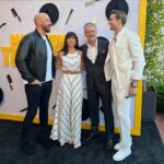 Lela Loren Instagram - Man from Toronto screening with these giants. Out This friday on Netflix 🚨