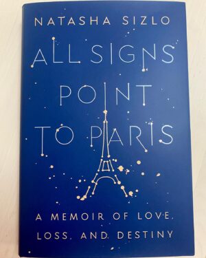 Lela Loren Instagram - If you are looking for a fabulous end of summer read that will have you laughing, crying, and wanting to book a flight to Paris— You MUST GO GET my friend’s @natashasizlo memoir
 “All Signs Point to Paris” 🌌 
Not only will you fall in love with @natashasizlo and her absolute candor, but you will wake up to the mysterious path of destiny and love that awaits us all if we dare to step into it ❤️