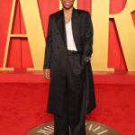 Lena Waithe Instagram - We do this for the ancestors. Garments, @amiri Styled by, @jasonbolden @VanityFair #VFOscars #VanityFairOscarParty @gettyentertainment