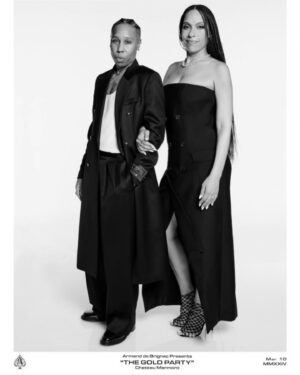 Lena Waithe Instagram - Me   @msmelina 

Gold party.
