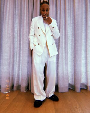 Lena Waithe Instagram - @filmindependent spirit awards. 

Indies are hard. But always worth it. 

@kokomocityfilm 
@athousandandonefilm 

@hillmangrad 

Styled by: @jasonbolden