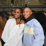 Lena Waithe Instagram - What’s better than the strength of one Black woman? Two. #WomensHistoryMonth Thank you to @americanblackfilmfestival & @hooraemedia x @findyourhilltop for having me at “Where The Black People At?!” Will ALWAYS show up and support our Black community of voices. #WTBPA 🎥: @filmedbyerika 📸: @kaibyrd_