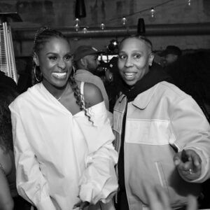 Lena Waithe Instagram - What’s better than the strength of one Black woman? Two. #WomensHistoryMonth

Thank you to @americanblackfilmfestival & @hooraemedia x @findyourhilltop for having me at “Where The Black People At?!” Will ALWAYS show up and support our Black community of voices. 

#WTBPA
🎥: @filmedbyerika 
📸: @kaibyrd_