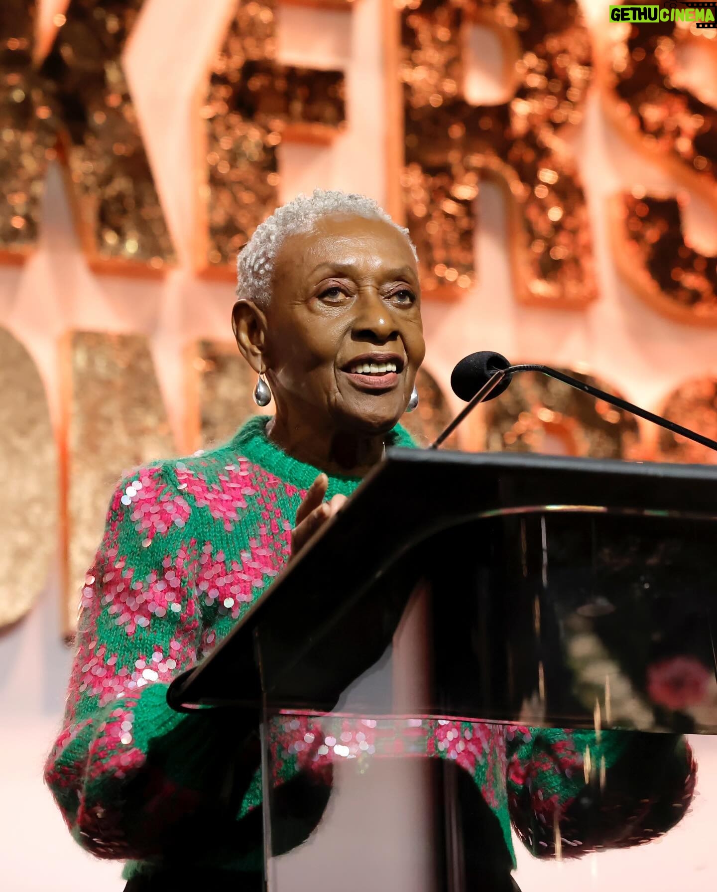 Lena Waithe Instagram - When we think about Black History, Bethann Hardison is synonymous for the HERstory laid upon us, on the frontlines. Ms. Hardison’s impact on Black history and the fashion industry is indeed profound and transformative. Her pioneering efforts through the “Black Girls Coalition” broke significant ground by challenging and urging the fashion industry to embrace diversity, equity, and inclusion. This coalition not only spotlighted the underrepresentation of Black models but also actively worked towards creating opportunities for them, thereby changing the narrative and setting a new standard for the industry. Hardison’s documentary, “Invisible Beauty,” further cements her legacy as a trailblazer and thought leader. She inspires a new generation on the importance of being unapologetic in the pursuit of change, while also handling such endeavors with grace and dignity. Ms. Hardison’s dedication and contributions extend beyond the fashion runway; they are integral to the broader narrative of civil rights and social justice. By advocating for visibility, representation, and equality, Ms. Hardison has indeed carved a significant place in history. Her leadership and service are a beacon of hope and inspiration, encouraging continuous efforts toward a more inclusive and equitable society. ONE OF ONE. NORTH STAR. CHANGE MAKER. ICON. GODMOTHER. LIVING ANCESTOR. She goes by many names, and the impact remains the same. We love you @bethannhardison. 📷 Rodin Eckenroth/Getty Images for The 2024 MAKERS Conference