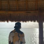Leon G. Thomas III Instagram - Just a kid from New York with a whole lot of stamps on his passport. 📸 by @jahaansweet. Tulum, Mexico