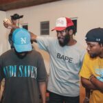Leon G. Thomas III Instagram – In my element with @sevnthomas & @stragglifedougie. #Miami #circlehouse #Belaire Miami, Florida