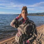 Leona Lewis Instagram - Lake Tahoe 🦋 rare pic of me without a baby