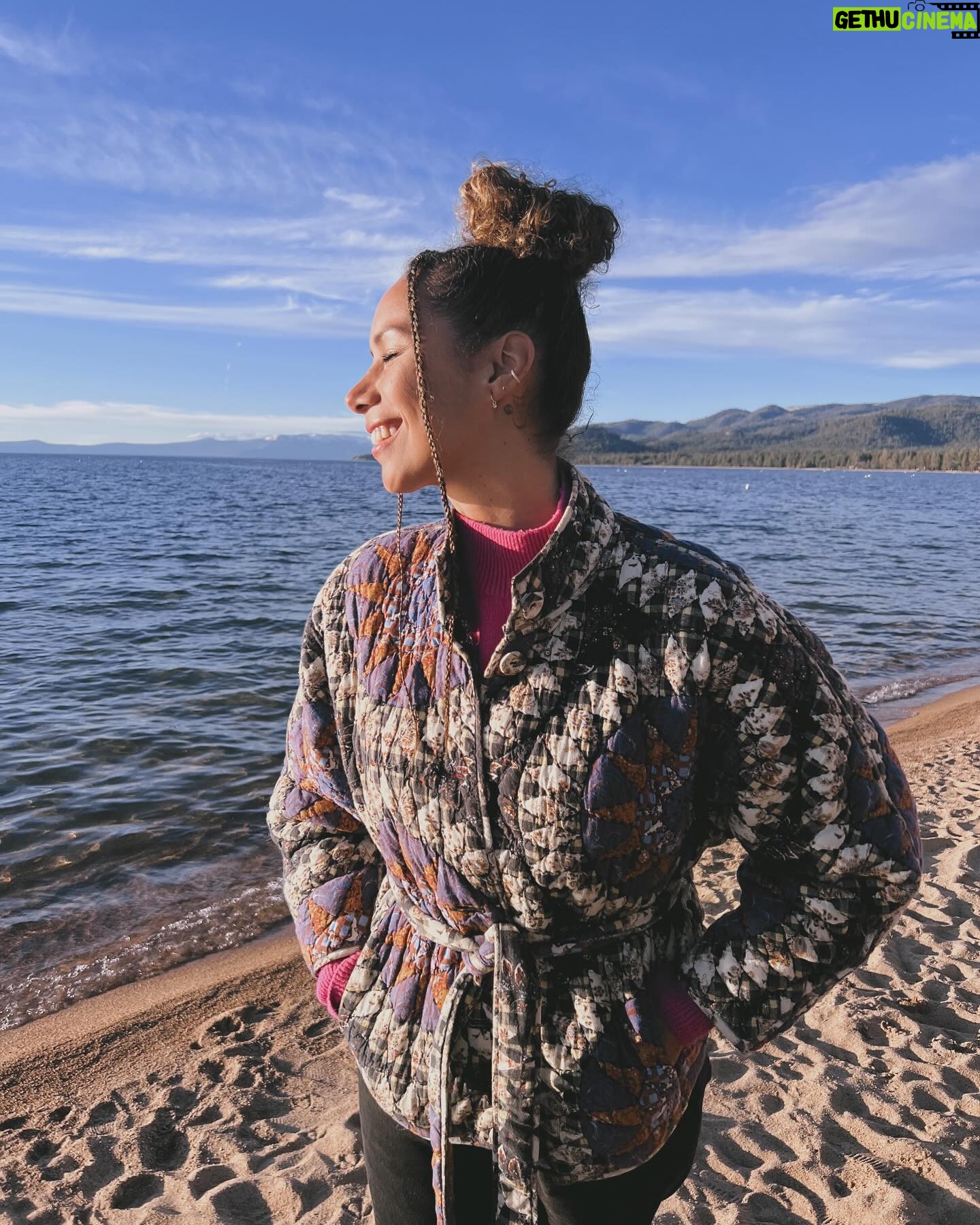 Leona Lewis Instagram - Lake Tahoe 🦋 rare pic of me without a baby