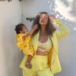 Leona Lewis Instagram - When her favorite colour is yellow 💛 Happy 1st birthday Carmel-Allegra. You’ve taken my heart to the deepest of places & I’m so grateful to be your mama ✨