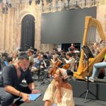 Leona Lewis Instagram - A little rehearsal share. It’s a really magical experience to create music with an orchestra. I don’t get to do this often so I was very thankful for the chance to sing with them in Venice for @amfar 🙏🏽