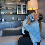 Leona Lewis Instagram - I was a bit anxious about stepping onto a long haul flight with a baby. I was unwell the day before and I didn’t know how we would cope with a 10 hour plane ride now that Carmel can walk so I just want to say a massive thank you to @reserveps for setting us up & making things so smooth. They even provided little books and toys for the baby 🙏🏽 we had a really good flight (only one tiny melt down before bed!) and we arrived safe & sound in London 🤍 currently battling mama & baby jet lag but so happy to be back!