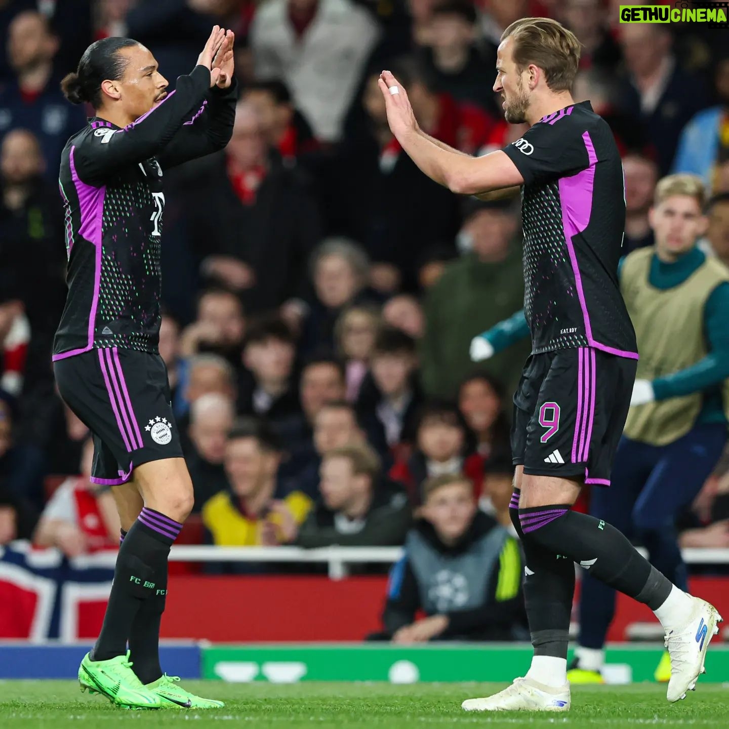 Leroy Sané Instagram - All to play for in the 2nd leg - we will be ready again with our fans at home! #PackMas #UCL