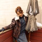 Leslie Grace Instagram – some fun in park city with @myles_standish for @interviewmag! 🤎