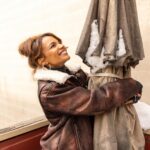 Leslie Grace Instagram – some fun in park city with @myles_standish for @interviewmag! 🤎
