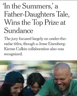 Leslie Grace Instagram - IN THE SUMMERS won the Grand Jury Prize at @sundanceorg and @uit14 won Best Director! And I’m still in awe about how I ended up in this beautiful family. Thank you @residente for that call.. once a storyteller always a storyteller. Thank you @uit14 for trusting all of us with your love letter. You are unstoppable. All of our producers - you made this exist. Thank you! Gracias y felicidades a todo el equipo - we did it! Thank you Sundance jury for feeling what we all felt. 🫂🙌🏽♥️🏆 #inthesummers #sundance2024 #grandjuryprize