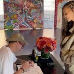 Leslie Grace Instagram – “amplifying grace” .. thank you for sending me off with just the message i needed fam @dannyminnick! lovers of art, if you haven’t yet, go check out “The Elephant Never Forgets” @maxfieldla! 🎚️