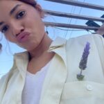 Leslie Grace Instagram – bloomin. 🪻🪴🌱