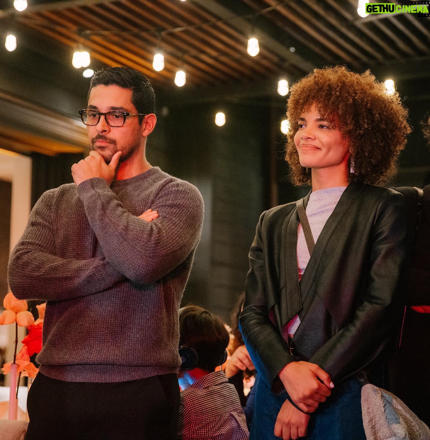 Leslie Grace - 3 Likes - our auras really do glow when we come together… thank you so much for having us @jessicaalba and @tracybrennan🫂🙏🏽✨ #culturemakers @meta @threads
