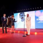 Leslie Grace Instagram - Something special happens when you’re celebrated by your own… To honor the beauty that comes from the hands, minds, and hearts of our community on such an iconic stage like los Altos de Chavon for the first time for @latinamericanfashionawards was unforgettable for all of us present! Sometimes the significance of sharing our journeys gets lost in the quiet, arduous work it takes to achieve the dream. On nights like this one, we’re reminded of the INMENSE value of creating new spaces where we can collectively acknowledge the impact of our stories and culture, past and present! Thanks to @constanzaetro and @rosaclandestino and the many minds behind this project, Latine voices in fashion will be celebrated like never before! Thank you for an incredible weekend! Aquí algunos de mis momentos favoritos ✨🥂🇩🇴