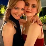 Leslie Mann Instagram – Date night with Iris ❤️