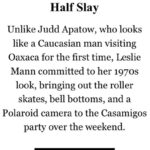 Leslie Mann Instagram - Rollergirl and Jack Horner Half slay!