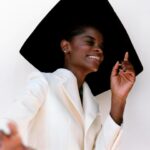 Letitia Wright Instagram - Smiling In the Midst Of The Storm. #godhasthefinalsay 🤍🖤🤍 @elleuk