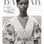 Letitia Wright Instagram - celebrating the women of the year awards with @bazaaruk Closing out 2019 with this cover to recap the many blessings of this year Thank you again for the support! God is good!