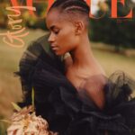 Letitia Wright Instagram - Vogue Singapore Cover 🧡🖤 Glory Issue 🙏🏾 Photography: @ben.parks.studio Styling: @mrfabioimmediato Story: @menon.maya Hair: @stefanbertin Makeup: @kennethsohmakeup Manicure: @cherriesnow Production: @2dmanagement Styling asst.: @asmae.el.ouaruachi Florist: @lucyjonesy PR: @twenty9twelvepr