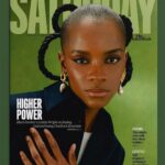Letitia Wright Instagram - HIGHER POWER. Thank you @gdnsaturday Photographer: @christinaebenezer Words: @simon.hattenstone Styling: @rudysimbabetty Hair: @stefanbertin Makeup: @kennethsohmakeup Nails: @nailsbymh Set Design: @lottienot Set Design Assistant: Melissa Baugh Styling Assistant: Gloria Iyare Photography Team: Guillaume Mercier @johnnyfonseca_ @byoliverfrancis_ Production/Picture Editor: Kate Edwards On Set Producer: @shvkriya Retouch: Christina Ebenezer & @lauracammarataretouching