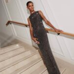 Letitia Wright Instagram - a beautiful custom dress designed by the wonderful team at @prada & @shionat, jewellery by @cartier for my @blackpanther #wakandaforever London Premiere. 💎💎💎