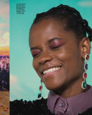 Letitia Wright Instagram - “I just try to be a vessel for each story and tell the truth” 🙏🏾

Interview on @vanityfair x #smallaxe