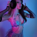 Lexi Brumback Instagram - Little raver✨ Raving all of the time 💃🏼💖 Sending shivers❄️ All down my spine🩻 Electric feeling ⚡️ That I can’t denyyy💥💗