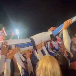 Lexi Brumback Instagram - 2nd comp of the season was a success :) This is definitely my favorite team I’ve ever been on💙! Here’s a little photo dump… Next stop: NCA🤠✨ 
.
.
.
#smoed #calismoed #compseason #cheer #cheerleading #cheercomp #calibullets #smamily #caliallstars