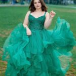 Lexi Rabe Instagram - Chasing rainbows happy #stpatricksday dress by @staceesofficial so pretty! #tweenmodel #model photos by @katrina.studiophoto