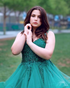 Lexi Rabe Instagram - Chasing rainbows happy #stpatricksday dress by @staceesofficial so pretty! #tweenmodel #model photos by @katrina.studiophoto
