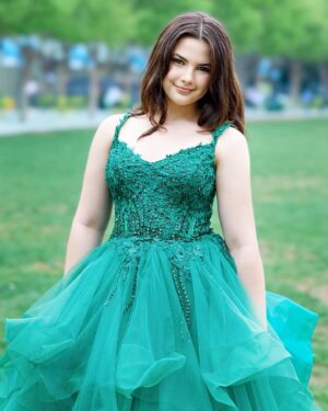 Lexi Rabe Instagram - Chasing rainbows happy #stpatricksday dress by @staceesofficial so pretty! #tweenmodel #model photos by @katrina.studiophoto