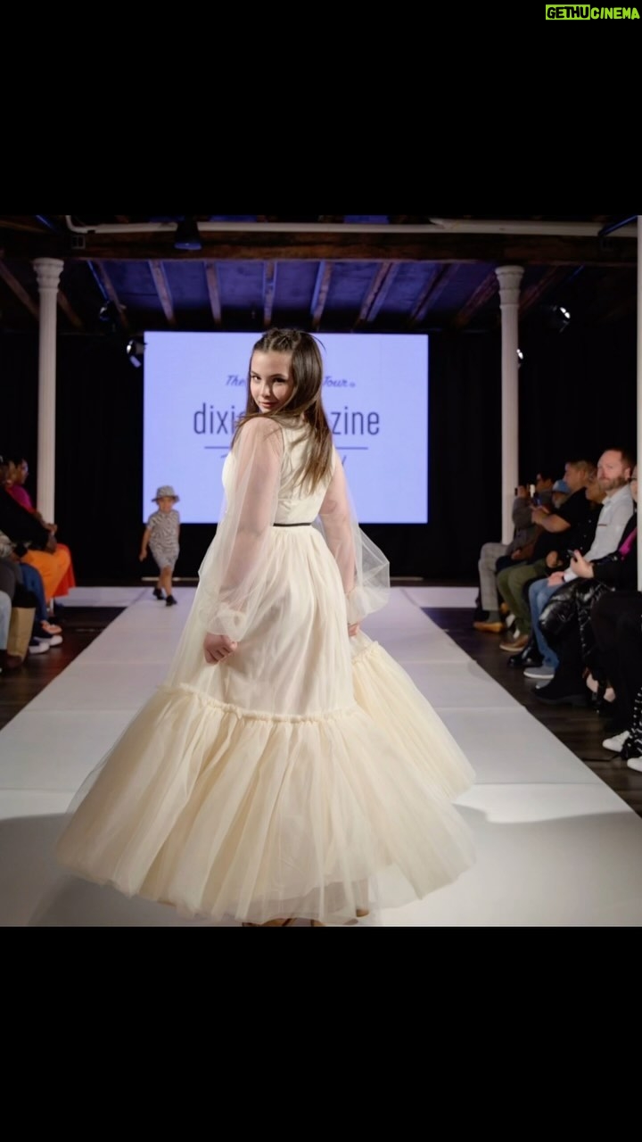 Lexi Rabe Instagram - Ty @thefashionlifetour and @dixiemagazine for having me grace the runway for #winterwonderland in this beautiful @joyfolie dress! I felt simply beautiful! @nyfw #model #tweenmodel #dixiemagazine this was so fun especially with my bestie @charlierosetownsend