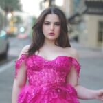 Lexi Rabe Instagram - Love this fairytale dress from @staceesofficial can’t wait for them to send me more!! #dresses #photoshoot #princess